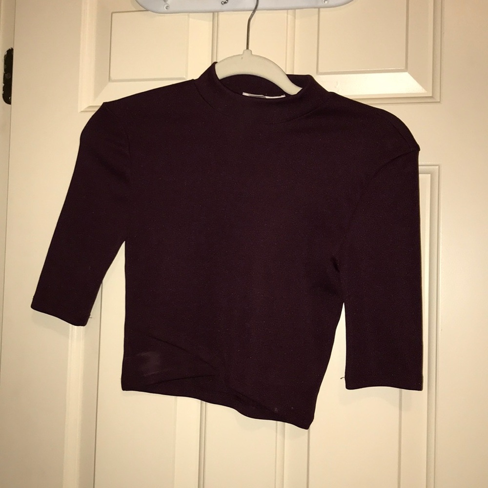 Forever 21, turtleneck crop top